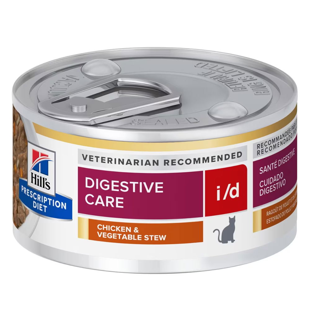 Hill's Prescription Diet i/d Digestive Care Chicken & Vegetable Stew Wet Cat Food