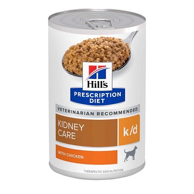 Hill's Prescription Diet k/d Kidney Care With Chicken Canned Dog Food