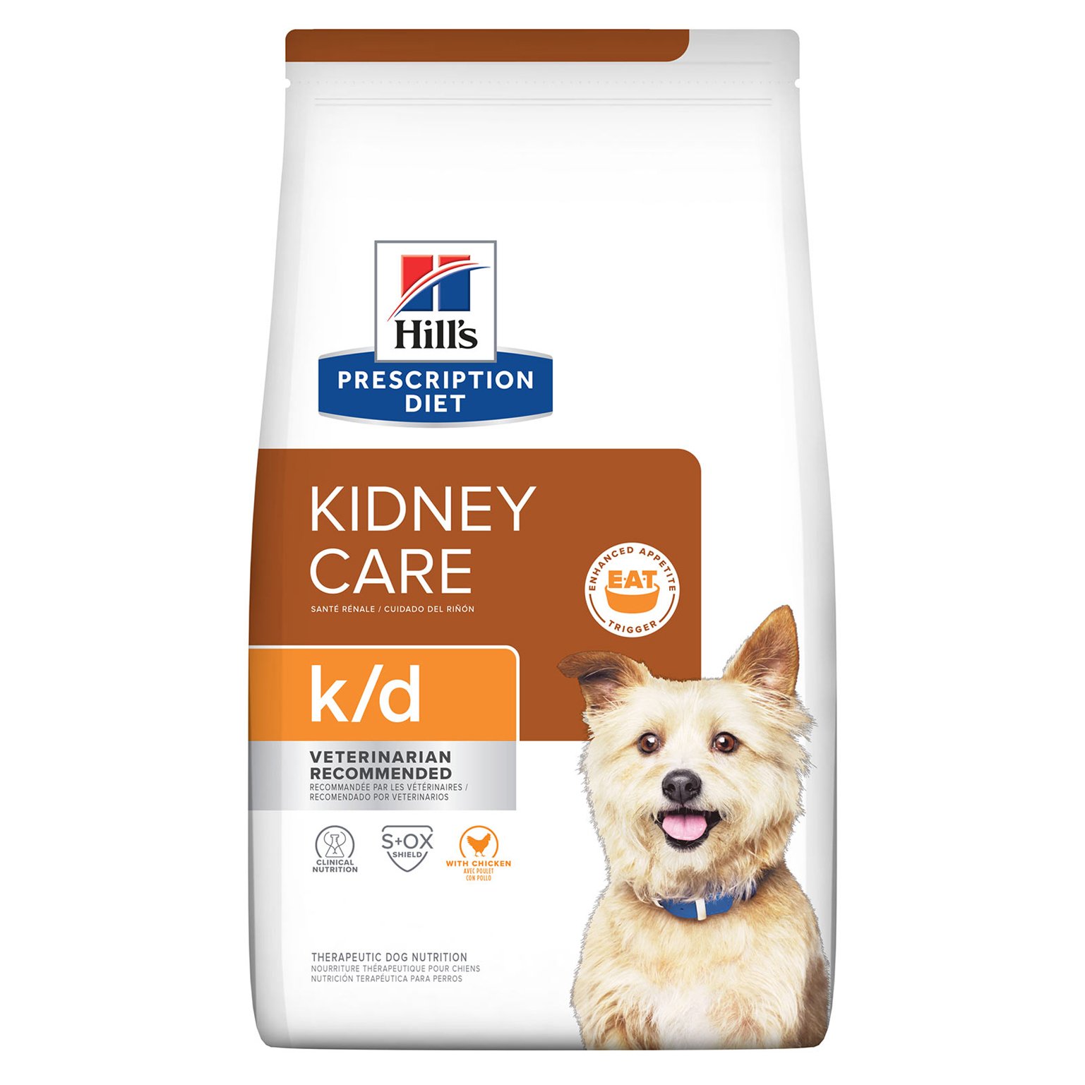 Hill's Prescription Diet k/d Kidney Care With Chicken Dry Dog Food