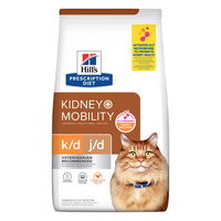 Hill's Prescription Diet k/d Kidney + j/d Mobility Chicken Flavour Dry Cat Food