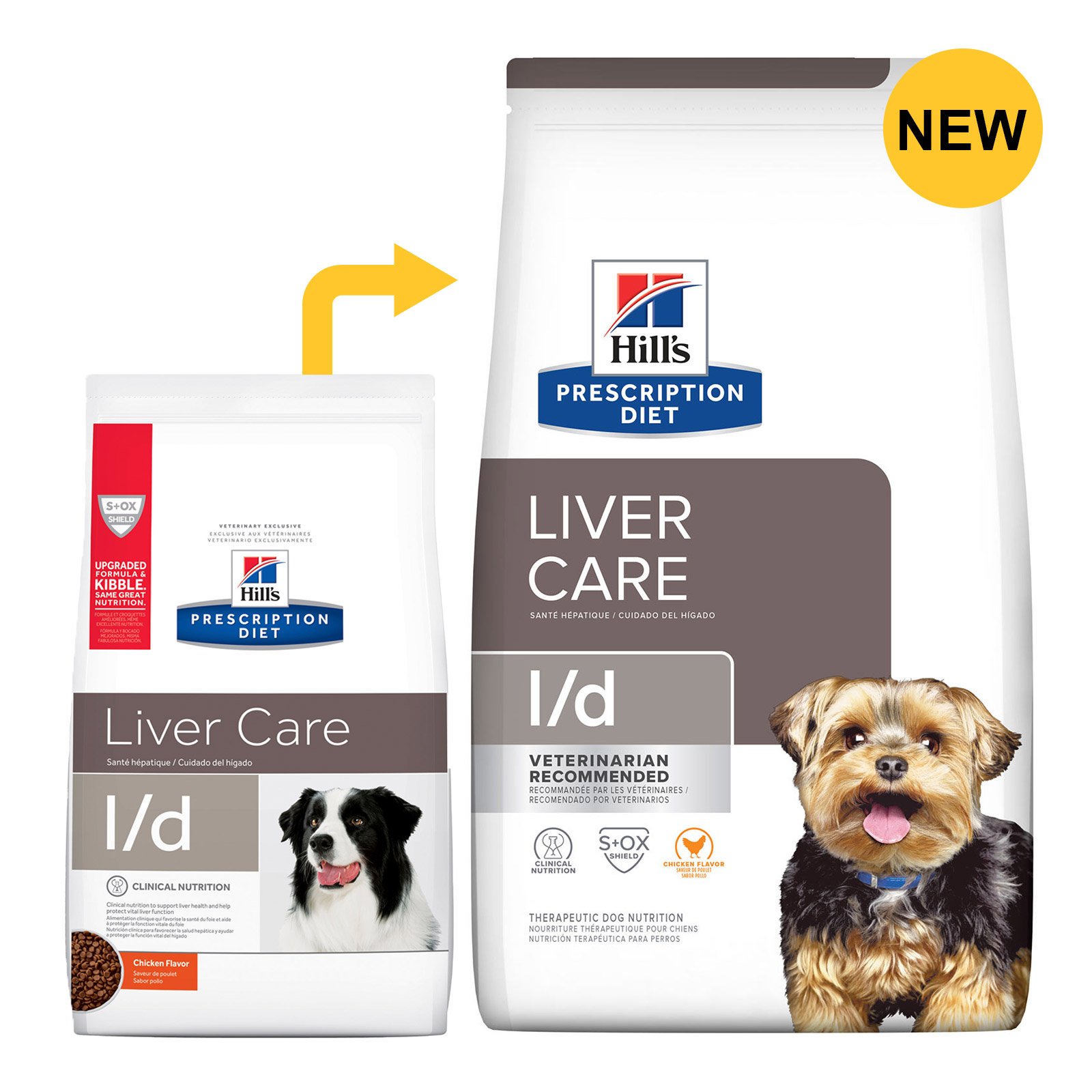 Hill's Prescription Diet l/d Liver Care Dry Dog Food 