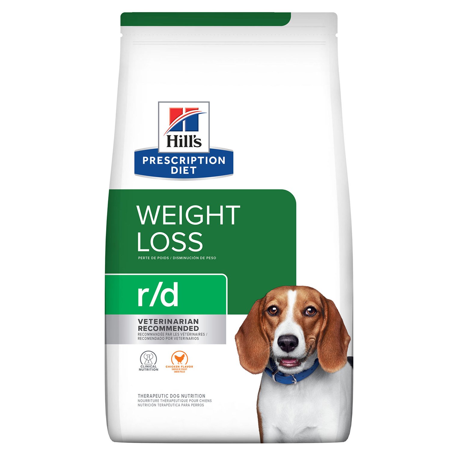 Hill's Prescription Diet r/d Weight Reduction with Chicken Dry Dog Food