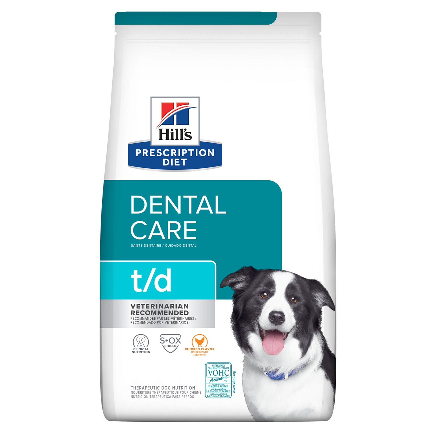 Hill's Prescription Diet t/d Dental Care with Chicken Dry Dog Food