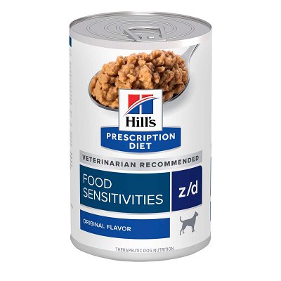 Hill's Prescription Diet z/d Skin/Food Sensitivities Original Flavour Canned Wet Dog Food