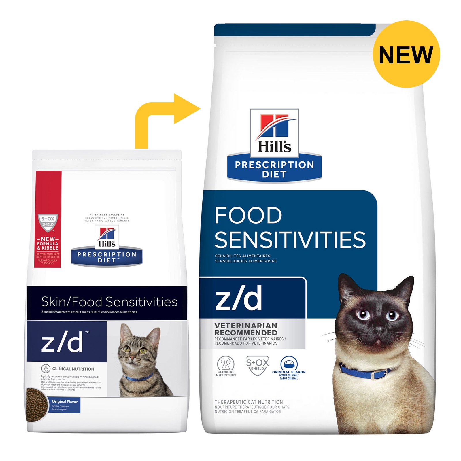 Hill's Prescription Diet z/d Skin/Food Sensitivities Dry Cat Food