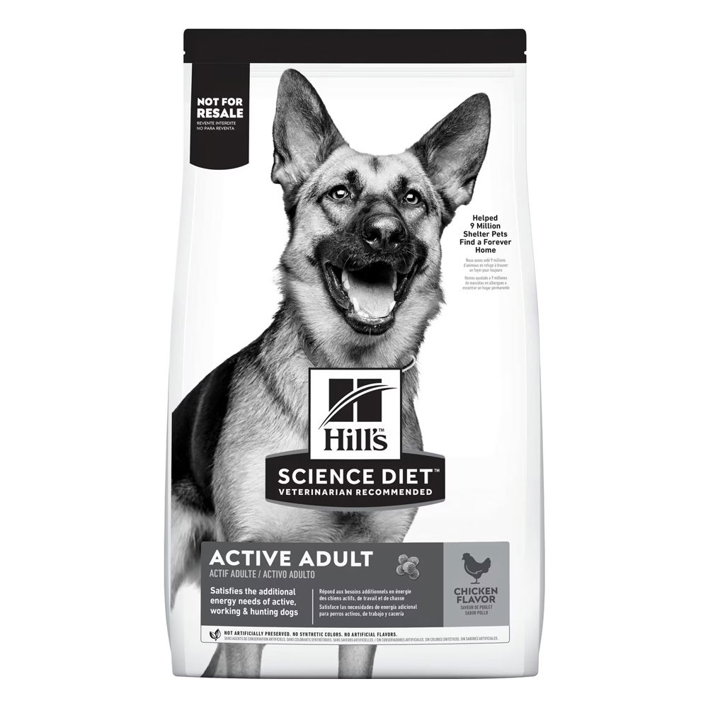 Hill's Science Diet Active Adult Chicken Flavour Dry Dog Food