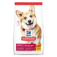 Hill's Science Diet Adult 1-6 Small Bites Chicken & Barley Recipe Dry Dog Food