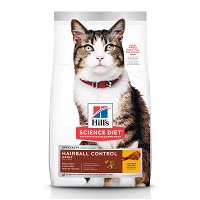 Hill's Science Diet Adult Hairball Control Chicken Dry Cat Food 