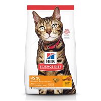 Hill's Science Diet Adult Light Chicken Dry Cat Food