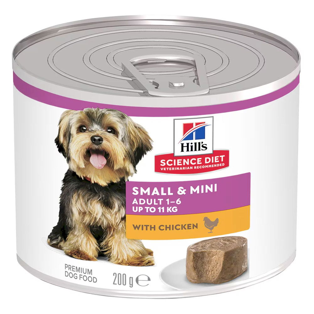 Hill's Science Diet Small & Mini Adult 1-6 Mousse with Chicken Wet Dog Food