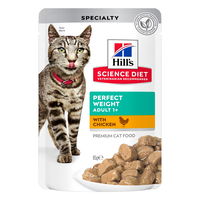 Hill's Science Diet Perfect Weight Adult 1+ with Chicken Wet Cat Food 85gm