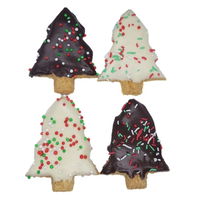 Huds and Toke Christmas Tree Treats for Dogs - Box of 36