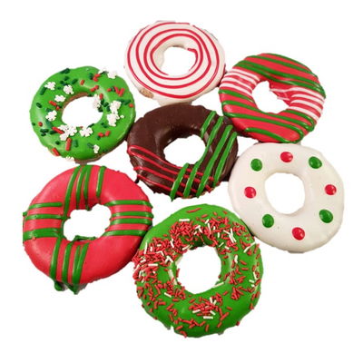 Huds and Toke Large Donuts Christmas Treats for Dogs