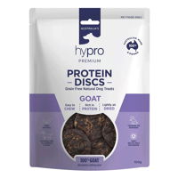 Hypro Premium Dog Treats Protein Discs Goat 