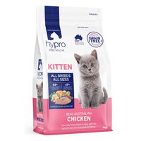 Hypro Premium Kitten All Breeds All Sizes Grain Free Chicken Dry Cat Food 