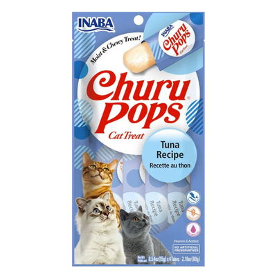 Inaba Churu Pops Tuna Recipe Cat Treat