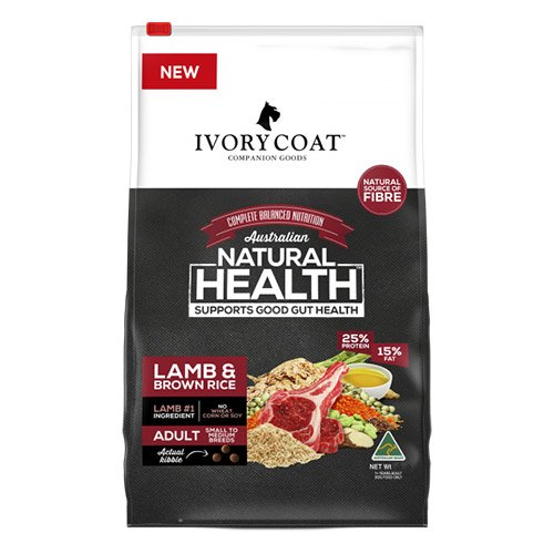 Ivory Coat Dog Adult Lamb and Brown Rice