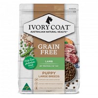Ivory Coat Grain Free Large Breed Puppy Dry Food Lamb With Coconut Oil 
