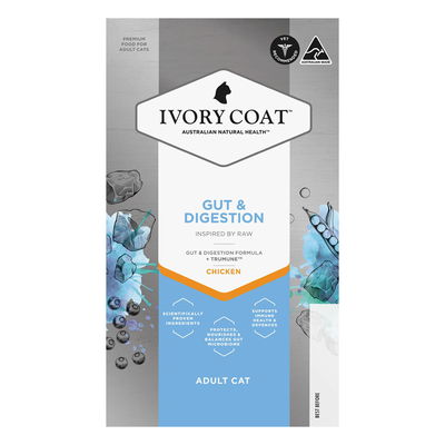 Ivory Coat Inspired by Raw Gut & Digestion Adult Chicken Wet Cat Food