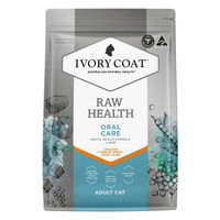 Ivory Coat Raw Health Oral Care Adult Chicken + Freeze Dried Raw Lamb Dry Cat Food 