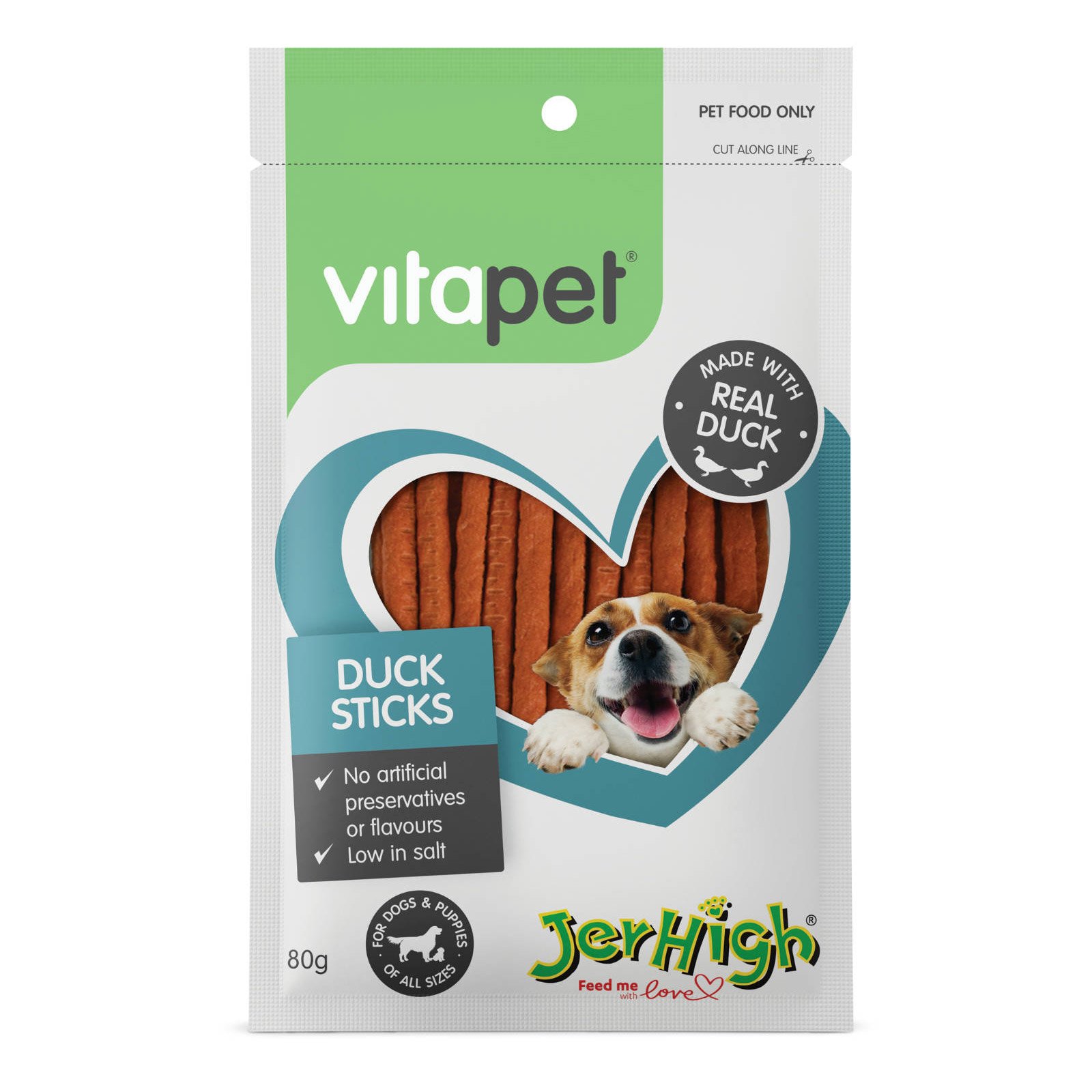 VitaPet Duck Sticks 80g 