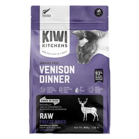 Kiwi Kitchens Raw Freeze Dried Venison Dinner Dry Cat Food