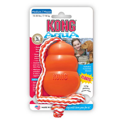 KONG Aqua Rope Water Float Toy for Dogs