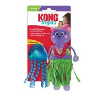 KONG Tropics Crackle Catnip Plush Toy for Cats - Hula Cat