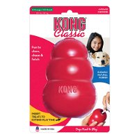 KONG Rubber Toy for Dogs - Classic Red