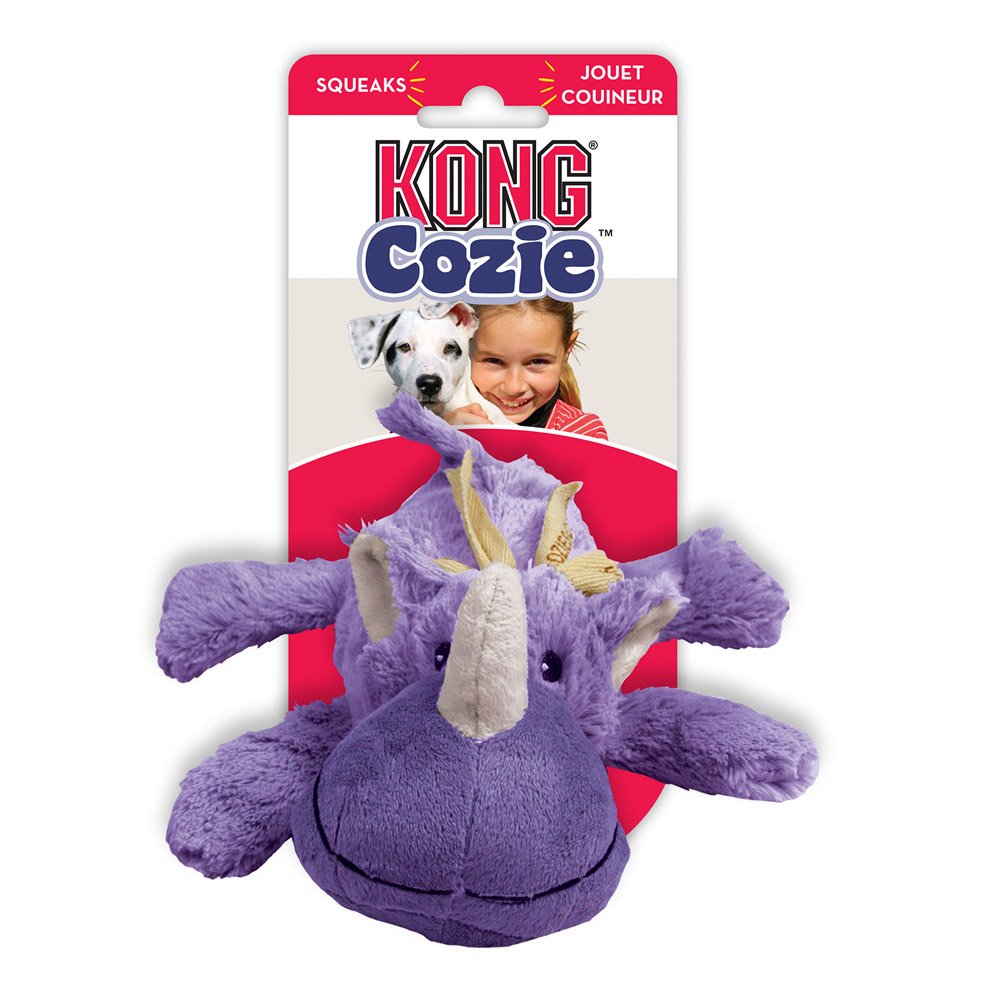 KONG Cozie Plush Squeaker Toy for Dogs