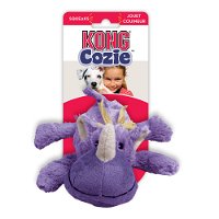 KONG Cozie Plush Squeaker Toy for Dogs - Rosie Rhino
