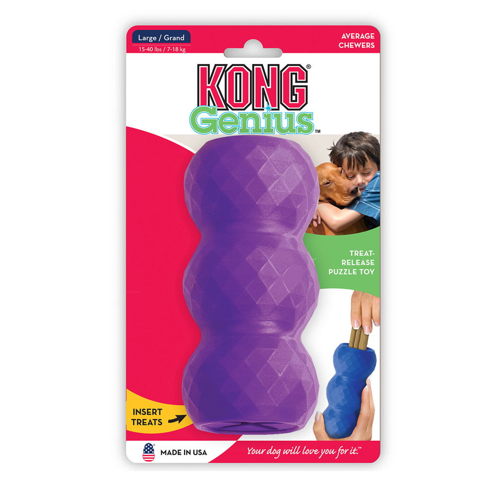 KONG Genius Treat-Release Puzzle Toy for Dogs