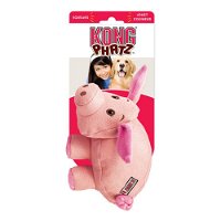 KONG Phatz Squeaker Toy for Dogs - Pig