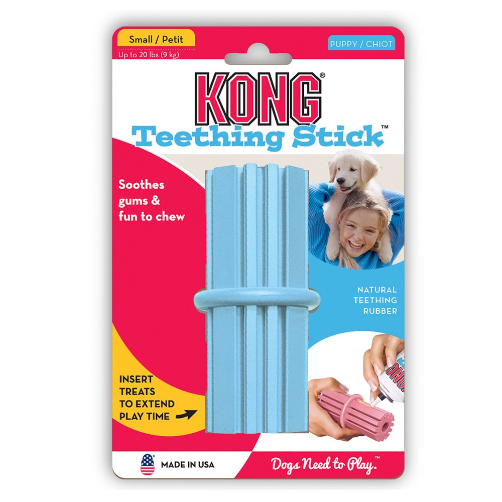 KONG Teething Dental Stick Puppy Toy for Dogs