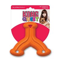 KONG Quest Treat Dispensing Toy for Dogs - Wishbone