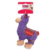 KONG Sherps Crinkle Plush Squeaker Toy for Dogs - Llama