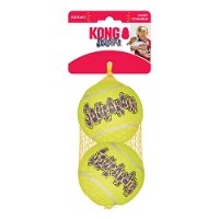 KONG SqueakAir Nonabrasive Felt Squeaker Balls Toy for Dogs