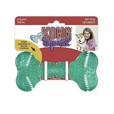 KONG Squeezz Dental Rubber Toy for Dogs