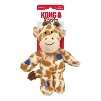 KONG Knots Wild Snuggle Plush Toy for Dogs - Giraffe
