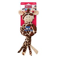 KONG Wubba No Stuff Squeaker Toy for Dogs - Giraffe