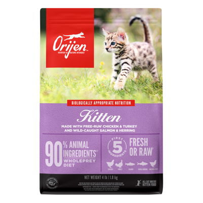 Orijen Biologically Appropriate Dry Cat Food Kitten
