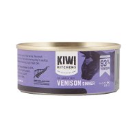 Kiwi Kitchens Canned Cat Food Venison Dinner 85 Gms