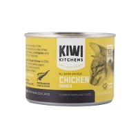 Kiwi Kitchens NZ Barn Raised Grain Free Chicken Dinner Canned Wet Cat Food 170 Gms