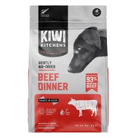 Kiwi Kitchens Air Dried Beef Dinner Dry Dog Food