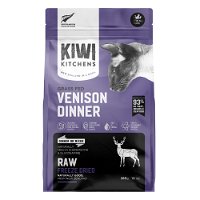 Kiwi Kitchens Raw Freeze Dried Venison Dinner Dry Cat Food