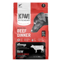 Kiwi Kitchens Freeze-Dried Dog Food Beef Dinner