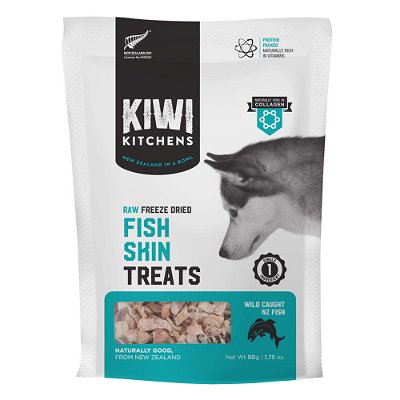 Kiwi Kitchens Freeze Dried Fish Skin Dog Treat