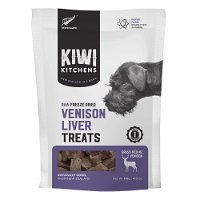 Kiwi Kitchens Raw Freeze Dried Venison Liver Grain Free Treats For Dogs