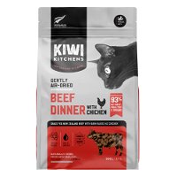 Kiwi Kitchens Gently Air Dried Beef Dinner With Chicken Dry Cat Food 