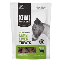 Kiwi Kitchens Freeze-Dried Dog Treat Lamb Liver